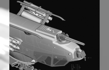 Сборная модель AH-1S Cobra Attack Helicopter