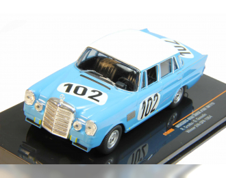 MERCEDES-BENZ 300SE W111 102 R.Crevits-G.Gosselin Winner 24h SPA (1964), blue