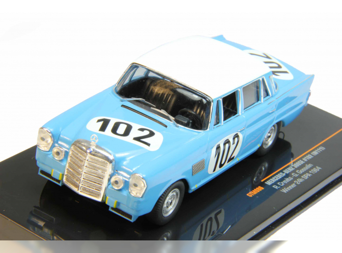 MERCEDES-BENZ 300SE W111 102 R.Crevits-G.Gosselin Winner 24h SPA (1964), blue