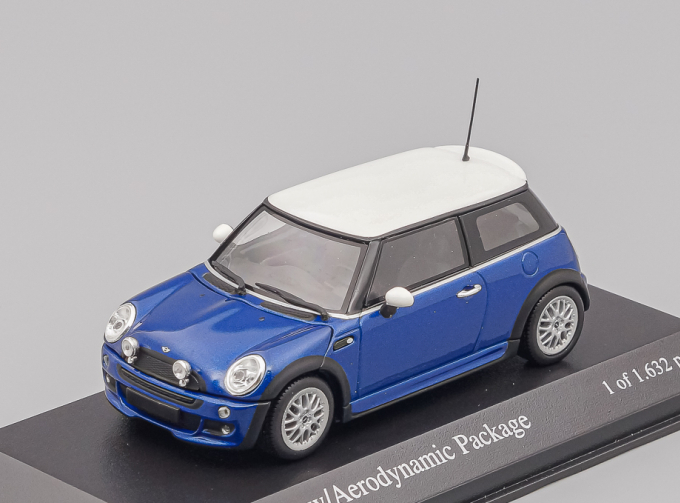 MINI Cooper One w/Aerodynamic Package (2003), blue