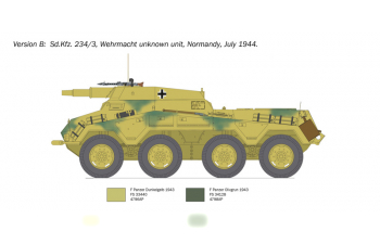 Сборная модель TANK Sd.kfz.234/3 Military 1944