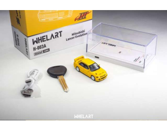 Mitsubishi EVO 3 Light-up, yellow (Light-up)
