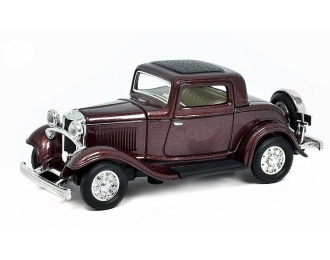 FORD 3-Window Coupe (1932), dark red