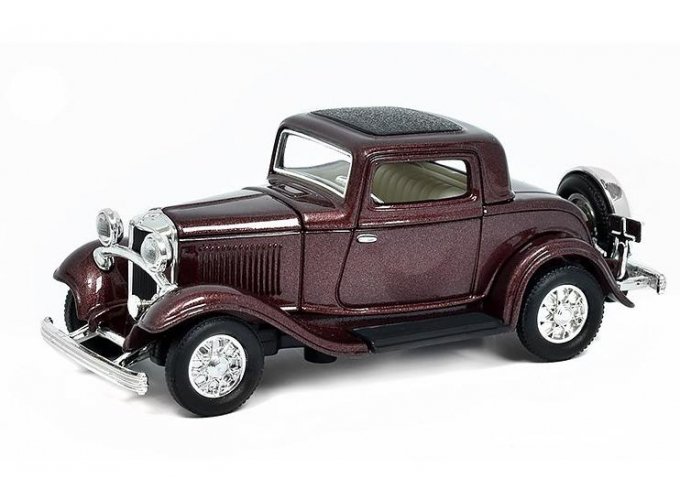 FORD 3-Window Coupe (1932), dark red