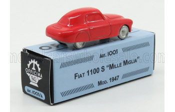 FIAT 1100s Mille Miglia, Red