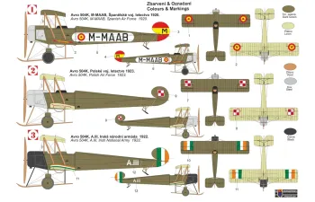 Сборная модель Avro 504K “European Users”