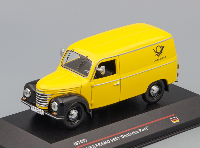 IFA FRAMO V901/2 фургон Почта ГДР (1954), yellow / black