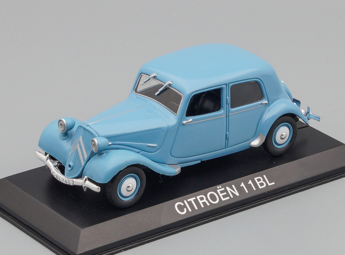 Citroen 11BL, Legendarni Automobily Minule Ery 144, голубой