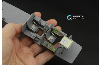 3D Декаль интерьера кабины TBD-1 Devastator (Trumpeter) (с 3D-печатными деталями)