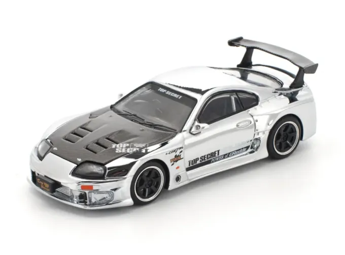TOYOTA Top Secret GT300, silver chrome