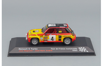 RENAULT 5 Turbo #4 Tour de France (Jean Ragnotti - Andrie) 1980, yellow