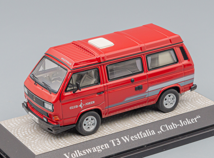 VOLKSWAGEN T3 Westfalia Club Joker Camper 1989, red