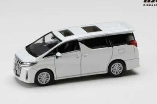 TOYOTA Alphard Hybrid (H30W) with sun roof, white pearl crystal shine