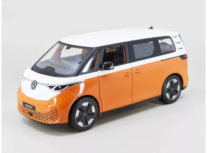 VOLKSWAGEN ID. Buzz (2023), оранжевый с белым