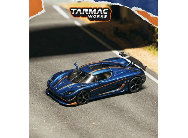 Koenigsegg Agera RS, dark blue carbon fiber