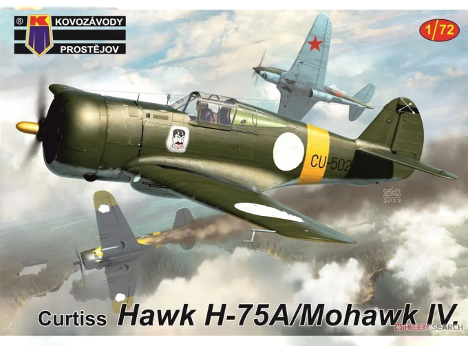 Сборная модель Curtiss Hawk H-75A/Mohawk IV.