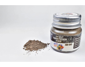 Пигмент темная русская земля, 30 мл