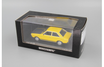 AUDI 80 GTE (1975), yellow