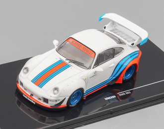 PORSCHE 911 RWB 993 "Martini" (2018), white