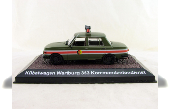 WARTBURG 353 Kubelwagen Kommandantendienst, серия NVA-Fahrzeuge от Atlas Verlag, хаки