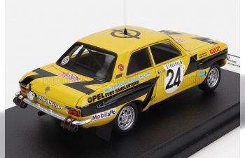 OPEL Ascona (night Version) №24 Rally Montecarlo (1975) A.kullang - C.g.Andersson, yellow black