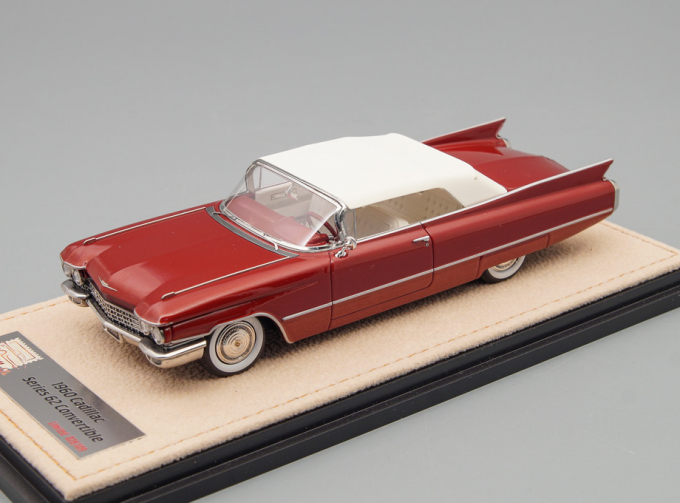 CADILLAC Series 62 Convertible (закрытый) 1960 Maroon Metallic