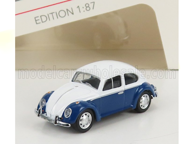 VOLKSWAGEN Beetle Kafer Maggiolino (1955), White Blue