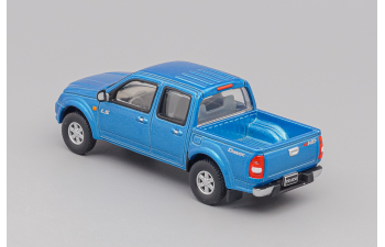 ISUZU D-Max Double Cab (2002), blue metallic