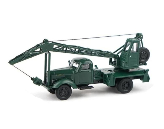 FAW Jiefang CA10 Truck Crane, green
