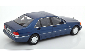 Mercedes-Benz S500 1994 W140 синий металлик