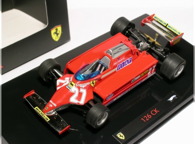 FERRARI 126 CK Gilles Villeneuve