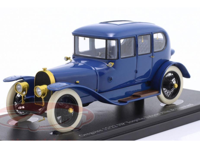 GREGOIRE 15/22HP Torpille Saloon Alin & Liautard (1912), blue