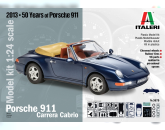 Сборная модель PORSCHE 911 Carrera Cabrio