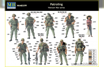 Сборная модель Американский патруль во Вьетнаме