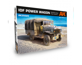 Сборная модель грузовой автомобиль IDF Power Wagon WM300 с лебедкой