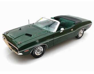 DODGE Challenger HEMI Convertible Mecum Auctions (1970), green with black top