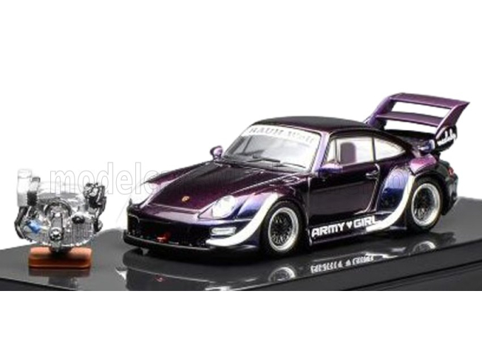 PORSCHE 911 993 RWB Rauh Welt Army Girl Coupe (1993)