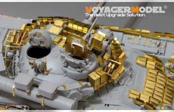 Фототравление Современный российский ОБТ Т-80БВ (включая дымосос)