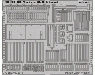 Фототравление для IDF Merkava Mk.IIID basket