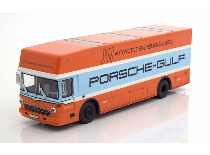 MERCEDES-BENZ O317 Porsche race transporter Gulf (1968)