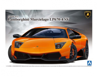 Сборная модель LAMBORGHINI Murcielago LP670-4 Superveloce (Japanese Edition)