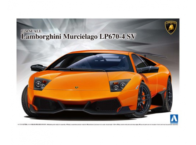 Сборная модель LAMBORGHINI Murcielago LP670-4 Superveloce (Japanese Edition)