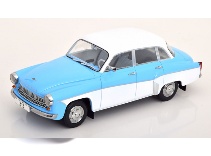 WARTBURG 312 Saloon, lightblue white