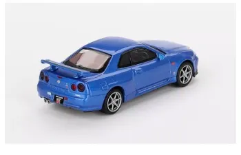 NISSAN Skyline GT-R R34 V-Spec , light blue