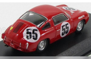 FIAT Abarth 700s Coupe Team Abarth & Cie N 55 24h Le Mans 1961 P.condrillier - C.foitek, Red