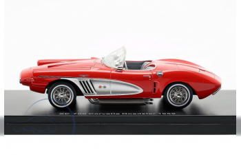 CHEVROLET Corvette XP-700 Roadster Concept 1959 Red/Silver