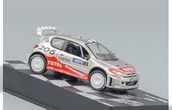 PEUGEOT 206 WRC Didier Auriol 2001 #2 из серии RALLY CARS