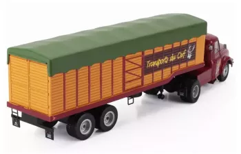 WILLEME Lc610 Truck Transports Du Cerf (1952), red / orange / green