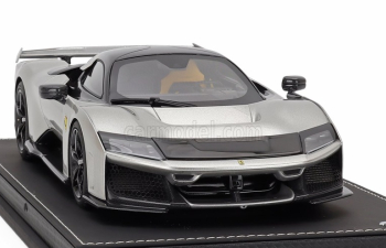 FERRARI F80 2024 - Carbon Rims - Con Vetrina - With Showcase, silver