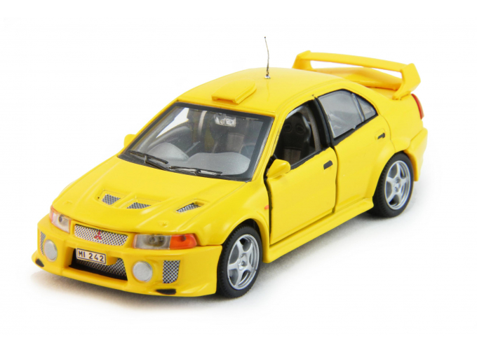 MITSUBISHI Lancer Evolution VI WRC, yellow